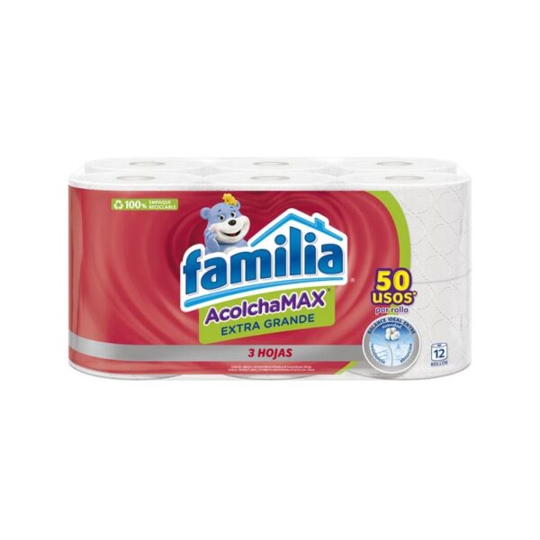 Papel Higienico Familia Extragrande x 12 Rollos